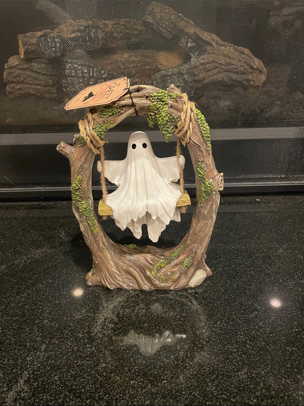 HomeGoods Swinging Ghost on Swing